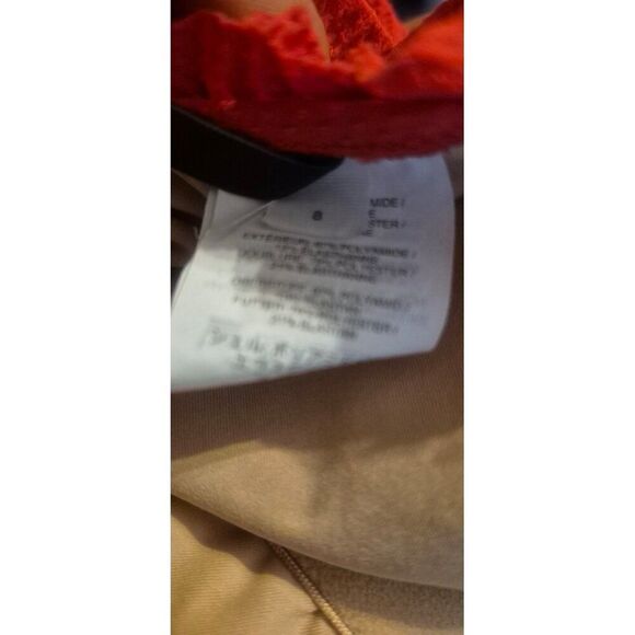 J.Crew Ruffled Trim Open Back One-piece Swimsuit Bathingsuit Women's Size 8 - Picture 5 of 5